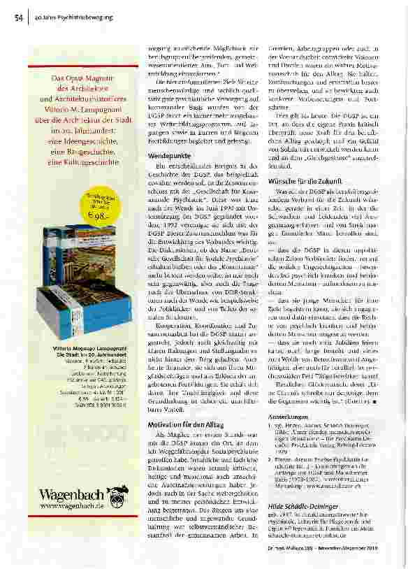 Vorschauseite 3: Psychiatrie in Bewegung