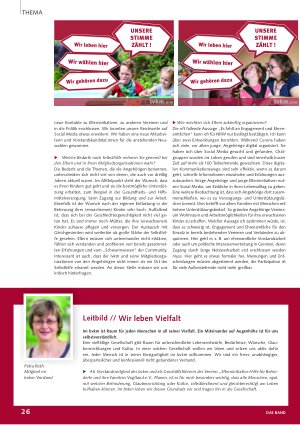 Vorschauseite 2: Wir sind bvkm – Landesverband des bvkm sein