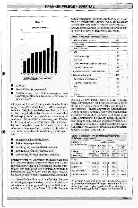 Vorschauseite 3: Aspekte der Belastung und Beanspruchung des Stützund Bewegungsapparates beim Klinikpersonal