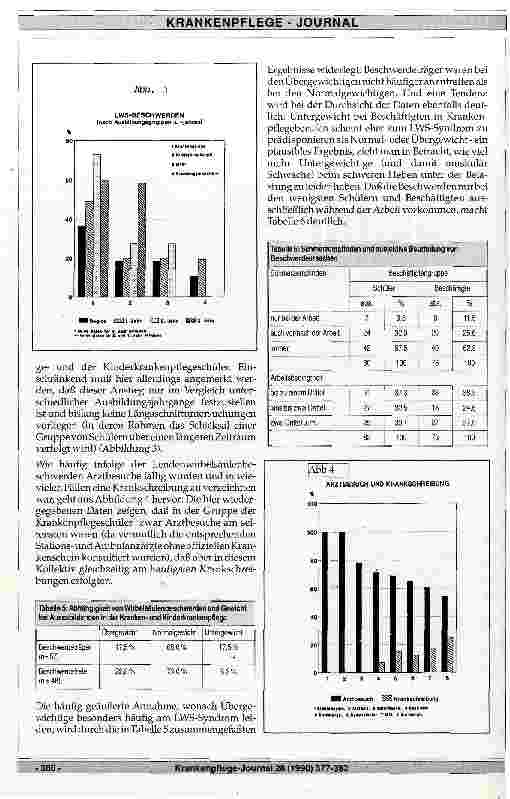 Vorschauseite 4: Aspekte der Belastung und Beanspruchung des Stützund Bewegungsapparates beim Klinikpersonal