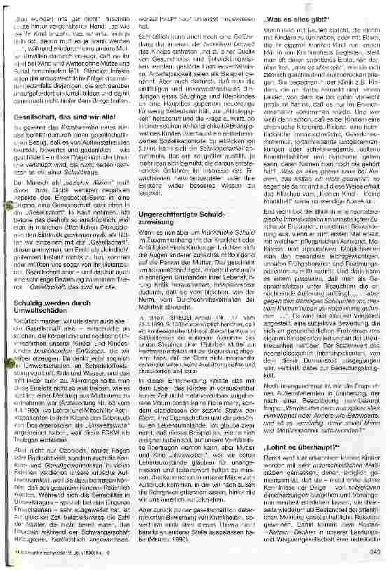 Vorschauseite 2: Das kranke Kind in unserer Gesellschaft