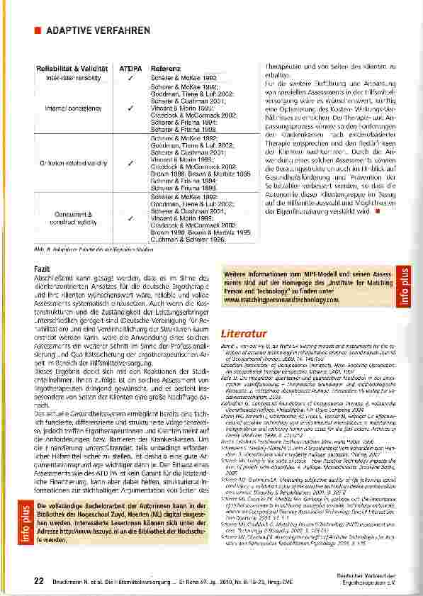 Vorschauseite 5: Die Hilfsmittelversorgung verbessern