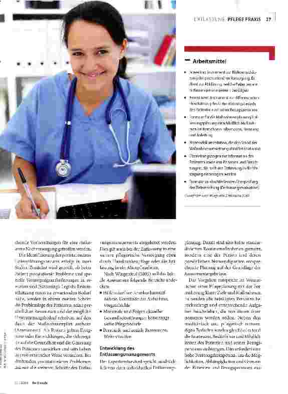 Vorschauseite 2: Patienten gut geplant entlassen