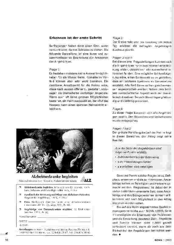 Vorschauseite 3: Aus dem Blickwinkel der Angehörigen