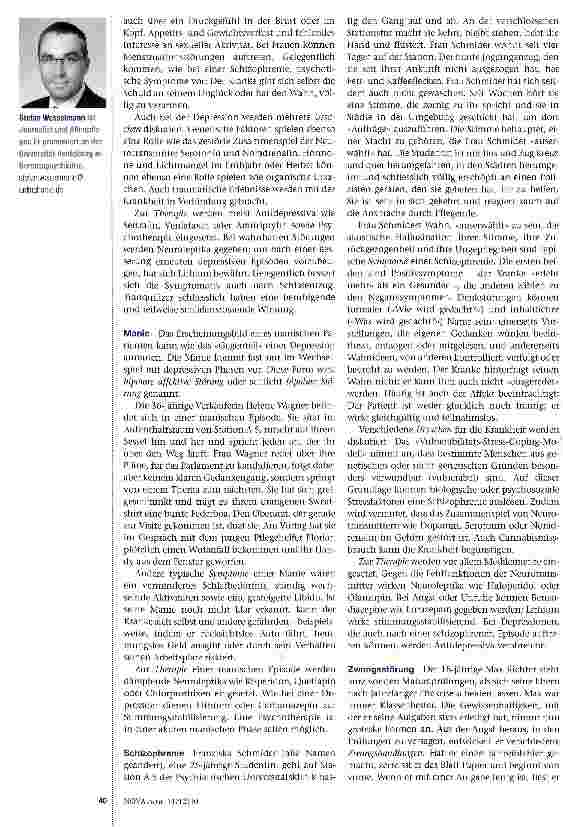 Vorschauseite 2: Bilder aus der Psychiatriepraxis