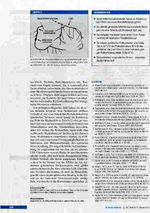 Vorschauseite 5: Genetische Ursachen des Herzinfarktes
