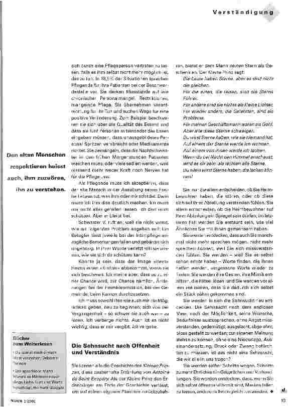 Vorschauseite 3: Wenn man mich versteht