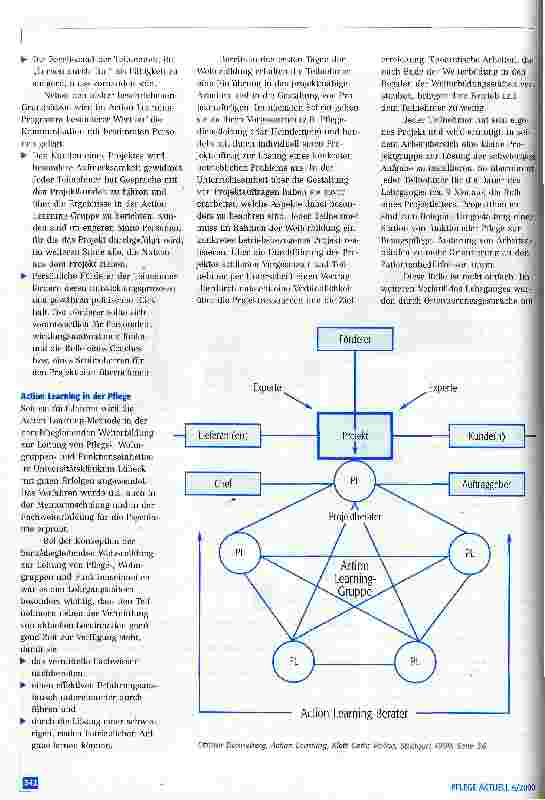 Vorschauseite 2: Action Learning im Pflegemanagement
