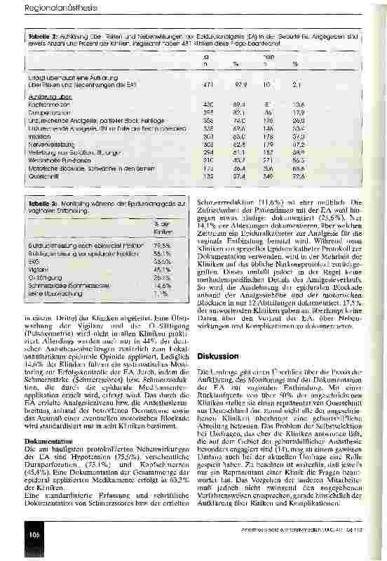 Vorschauseite 3: Geburtshilfliche Epiduralanalgesie: Aufklärung und Dokumentation