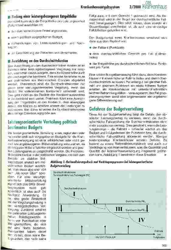 Vorschauseite 3: Anforderungen an ein leistungsorientiertes Krankenhausentgeltsystem