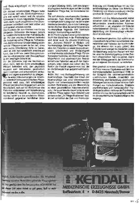 Vorschauseite 2: Psychiatrische Krankenpflege 1. Teil: Pflegemodelle