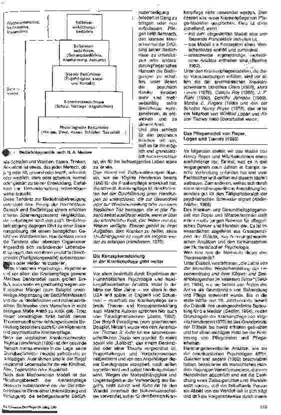 Vorschauseite 4: Psychiatrische Krankenpflege 1. Teil: Pflegemodelle