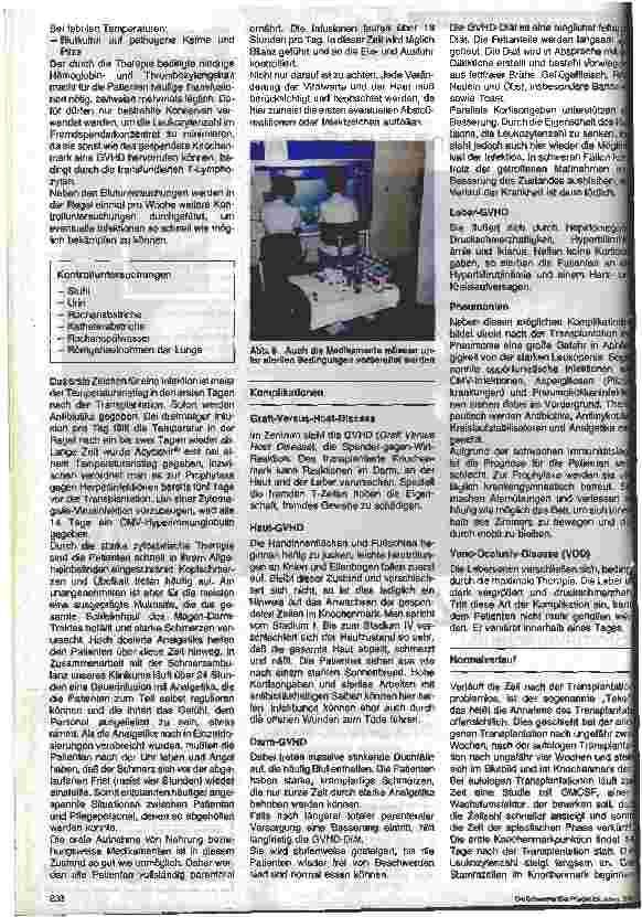 Vorschauseite 4: Knochenmarktransplantation bei Kindern und Erwachsenen