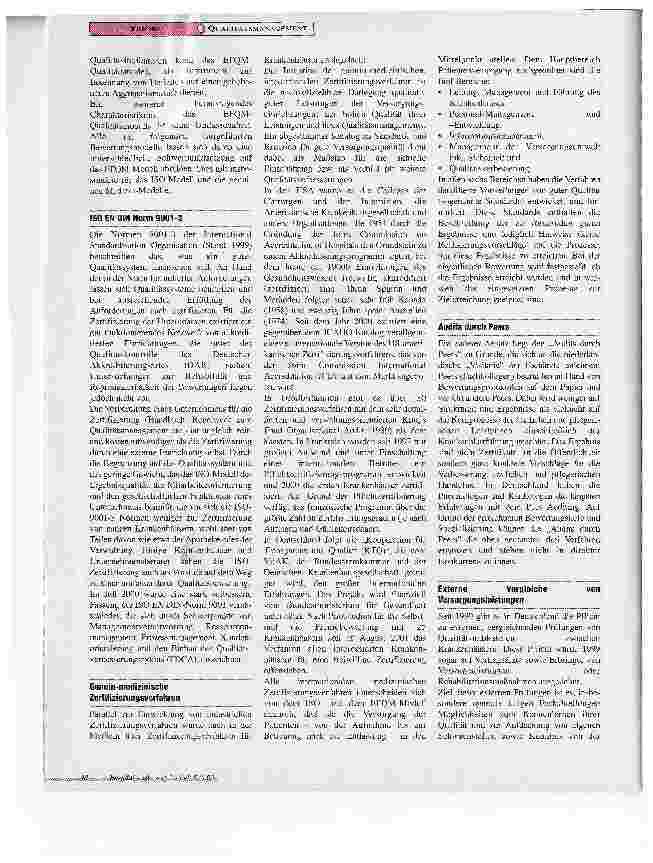 Vorschauseite 2: DIN ISQ EFQM, KTQ und andere Verfahren zur Qualitätsbewertung von Krankenhäusern -eine Übersicht