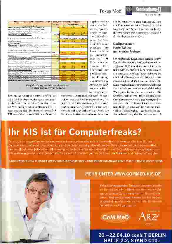 Vorschauseite 2: Über den Tellerrand geschaut: chneller Service mit Kosteneinsparung