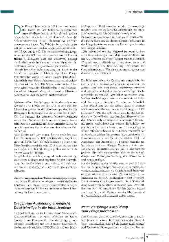 Vorschauseite 2: Nachwuchs dringend gesucht
