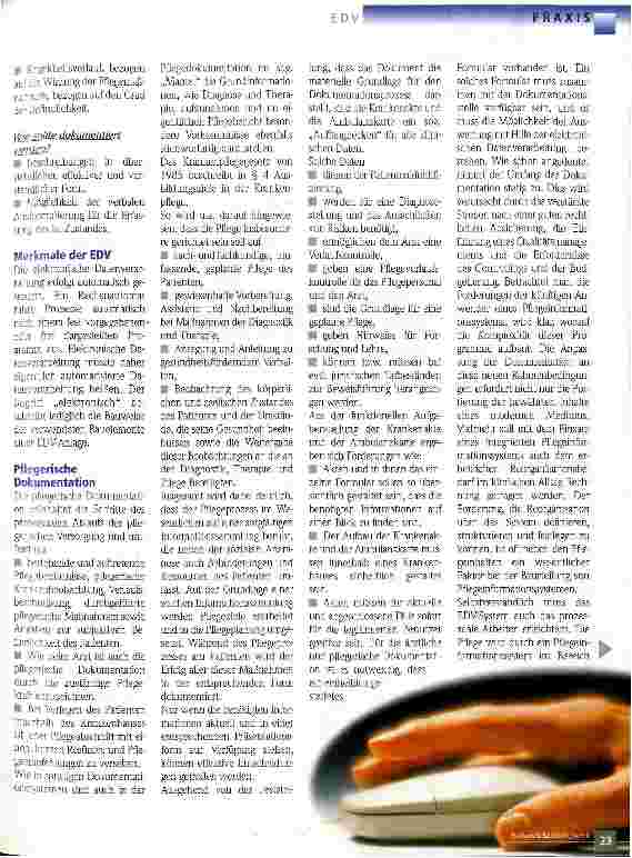 Vorschauseite 2: Dokumentation im Wandel der Zeit