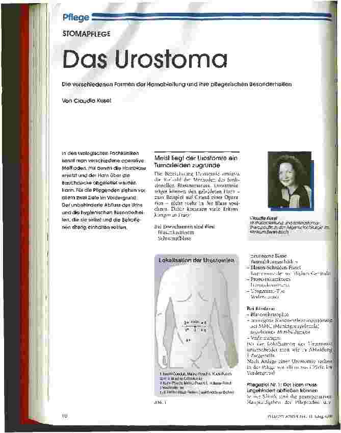 Vorschauseite 1: Das Urostoma