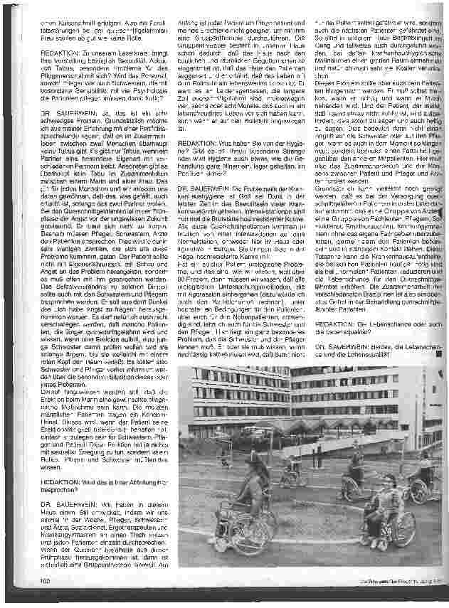 Vorschauseite 3: Gespräch mit Dr. Dieter Sauerwein Chefarzt der Urologischen Abteilung