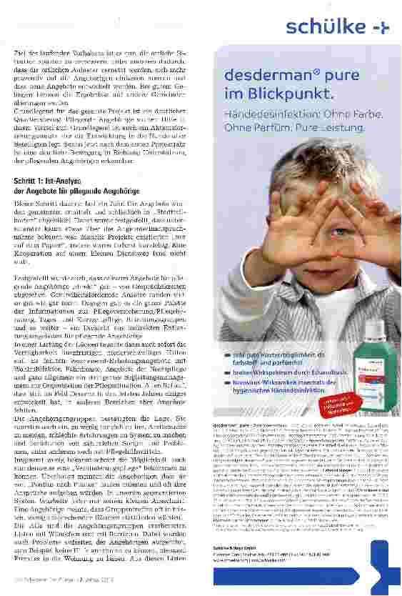 Vorschauseite 2: Gesundheitsschutz für pflegende Angehörige