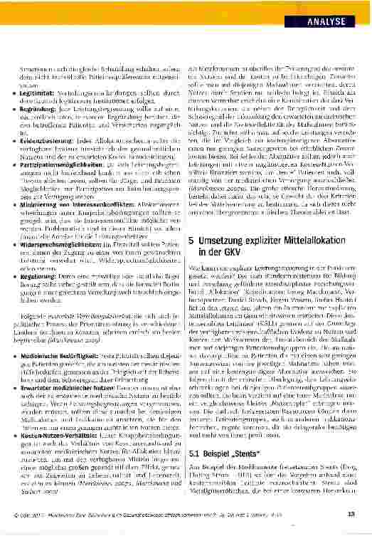 Vorschauseite 6: Kann Rationierung im Gesundheitswesen ethisch vertretbar sein?