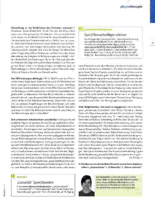 Vorschauseite 4: Arbeiten im Brennpunkt