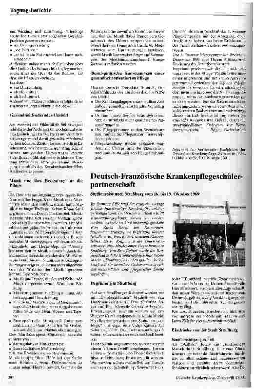 Vorschauseite 3: Alternativen in der Pflege 4. Essenser Symposion der Agnes Karll-Stiftung und des DBfK