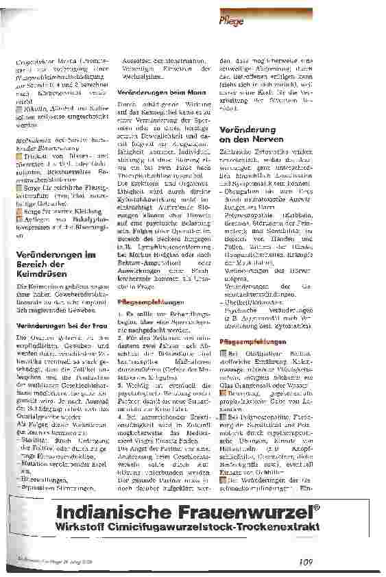 Vorschauseite 4: Pflegerische Intervention bei chemotherapierten Patienten Teil 2: Spezielle Veränderungen während und nach einer chemotherapeutischen Behandlung