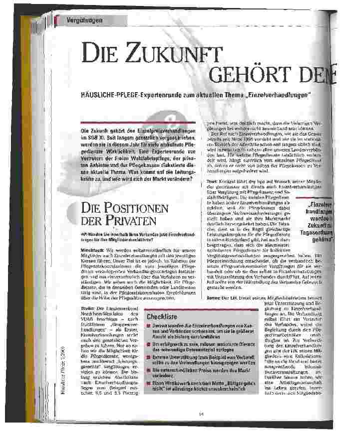 Vorschauseite 1: Die Zukunft gehört dem Einzelpreis