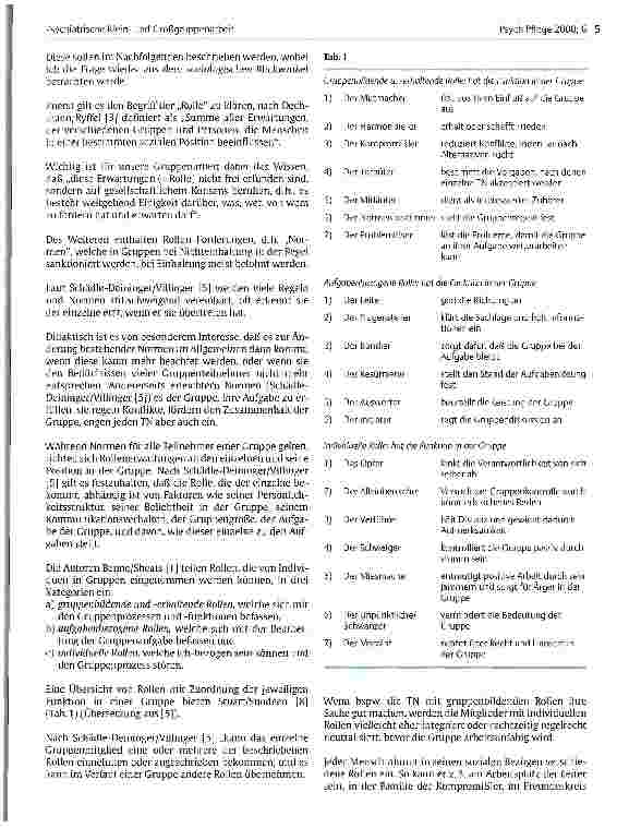 Vorschauseite 3: Psychiatrische Kleinund Großgruppenarbeit Methodisch-didaktische Fragestellungen und pflegerische Aspekte