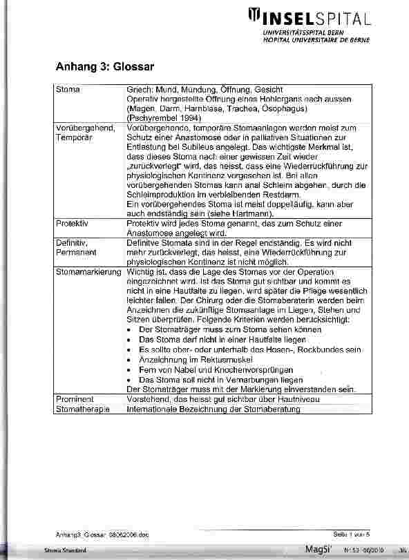 Vorschauseite 1: Glossar
