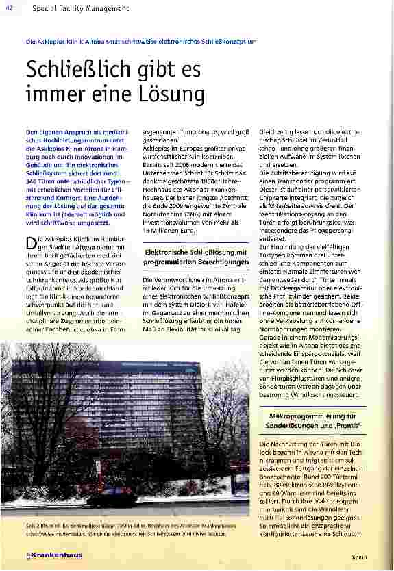 Vorschauseite 1: Schließlich gibt es immer eine Lösung