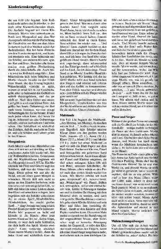Vorschauseite 2: Moritz lernt leben