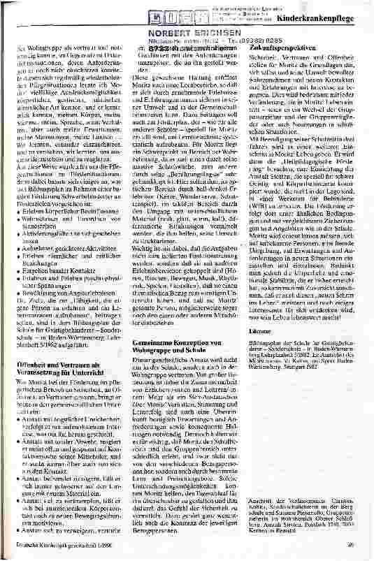 Vorschauseite 5: Moritz lernt leben