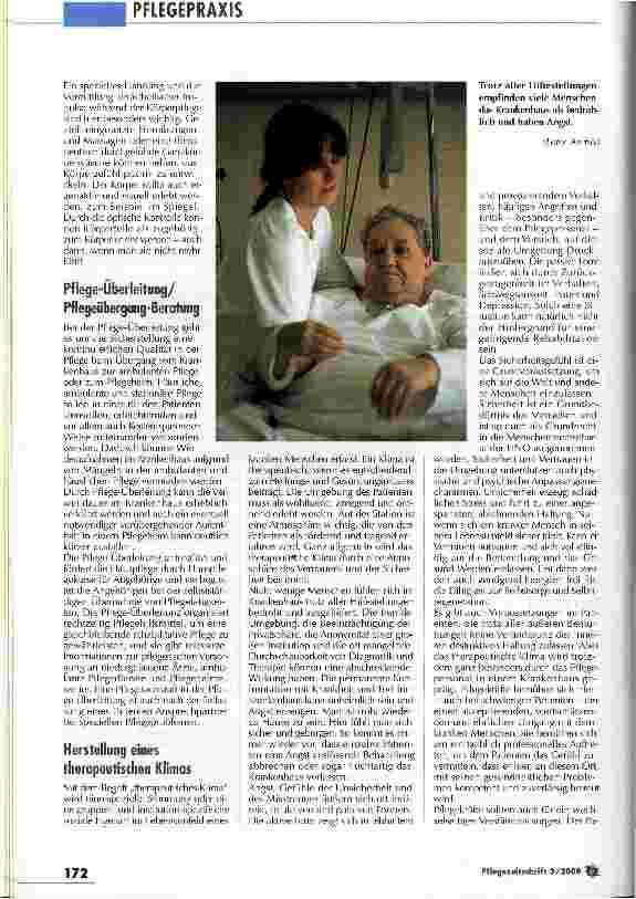 Vorschauseite 4: Körper und Seele als Einheit erfahren Ziele der Rehabilitation in der Krankenpflege / Teil 2