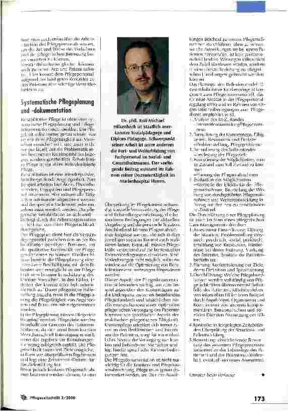 Vorschauseite 5: Körper und Seele als Einheit erfahren Ziele der Rehabilitation in der Krankenpflege / Teil 2