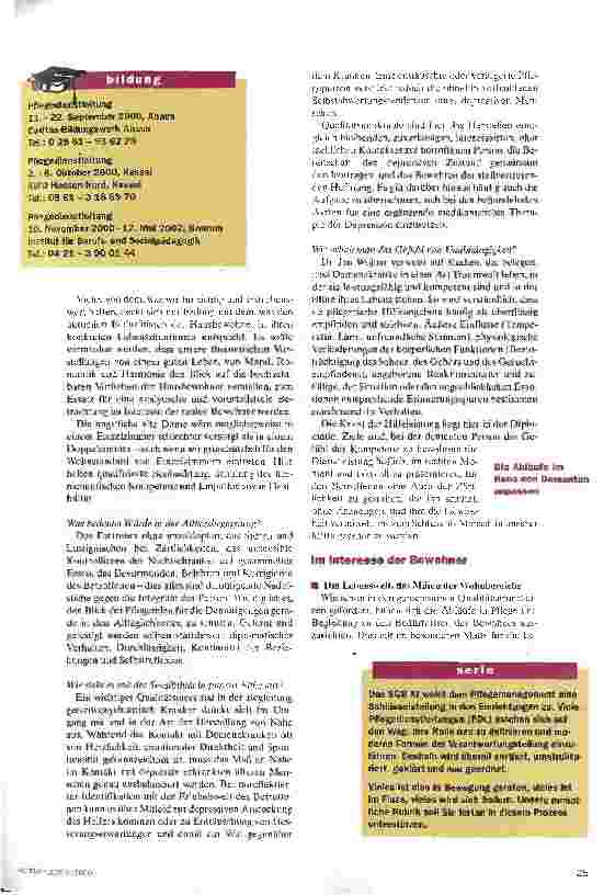 Vorschauseite 2: Die Fachlichkeit im Blick