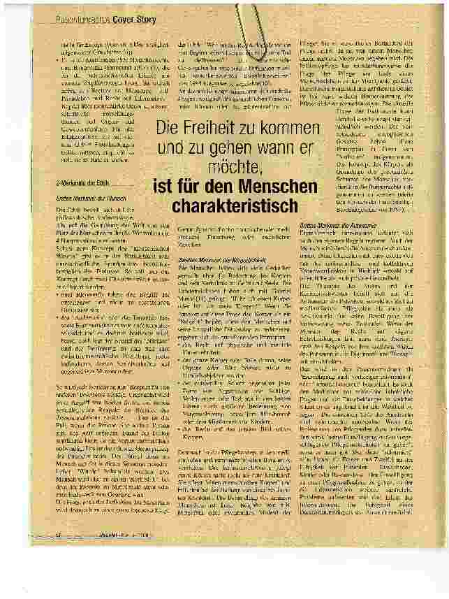 Vorschauseite 2: Merkmale der Ethik in den Patientenrechten auf europäischem Niveau