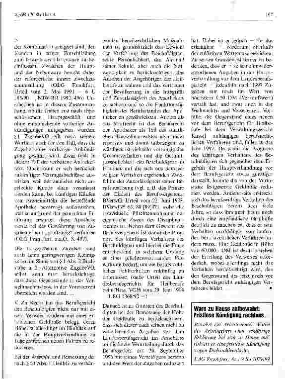 Vorschauseite 4: Werbeartikel in der Apotheke weitgehend unzulässig