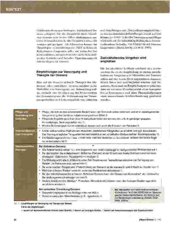 Vorschauseite 3: Unterstützung, Versorgung und gute Pflege