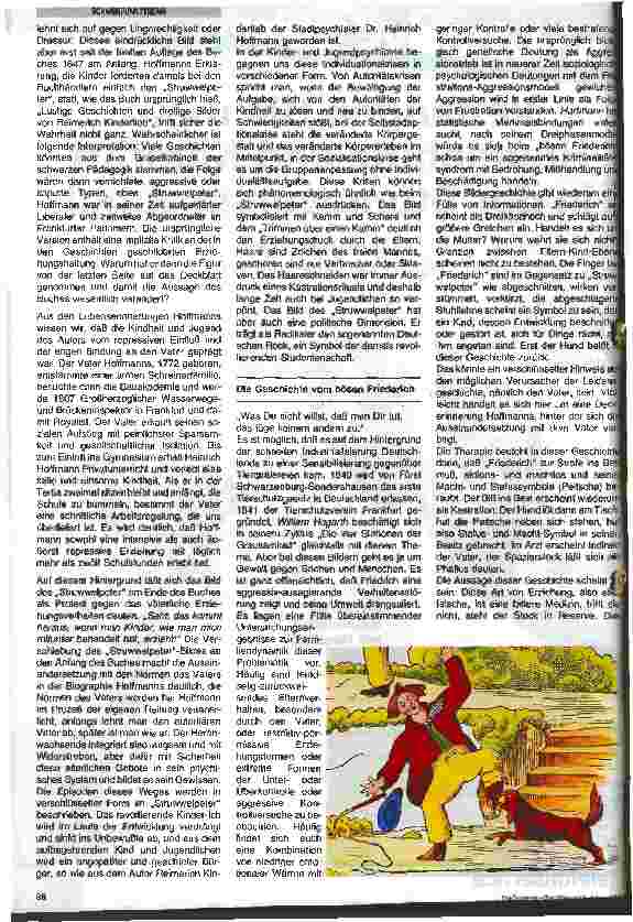 Vorschauseite 2: Heinrich Hoffmanns Struwelpeter - ein bürgerliches Bilderbuch - als kinderund jugendpsychiatrische Fallsammlung