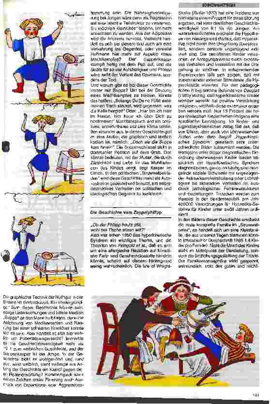 Vorschauseite 5: Heinrich Hoffmanns Struwelpeter - ein bürgerliches Bilderbuch - als kinderund jugendpsychiatrische Fallsammlung