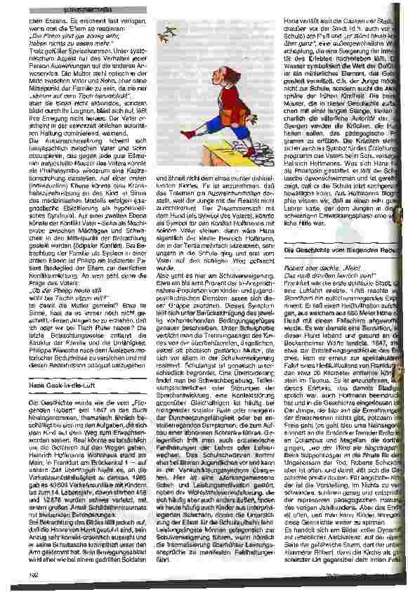 Vorschauseite 6: Heinrich Hoffmanns Struwelpeter - ein bürgerliches Bilderbuch - als kinderund jugendpsychiatrische Fallsammlung