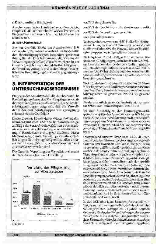 Vorschauseite 6: Dauer der Betriebszugehörigkeit - ein Indikator für gutes Betriebsklima? - Eine Untersuchung des RKU -