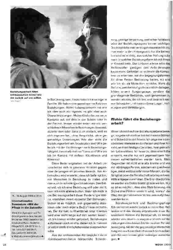 Vorschauseite 2: Zurück zu mir selbst Eigene Erfahrungen prägen den zwischenmenschlichen Umgang