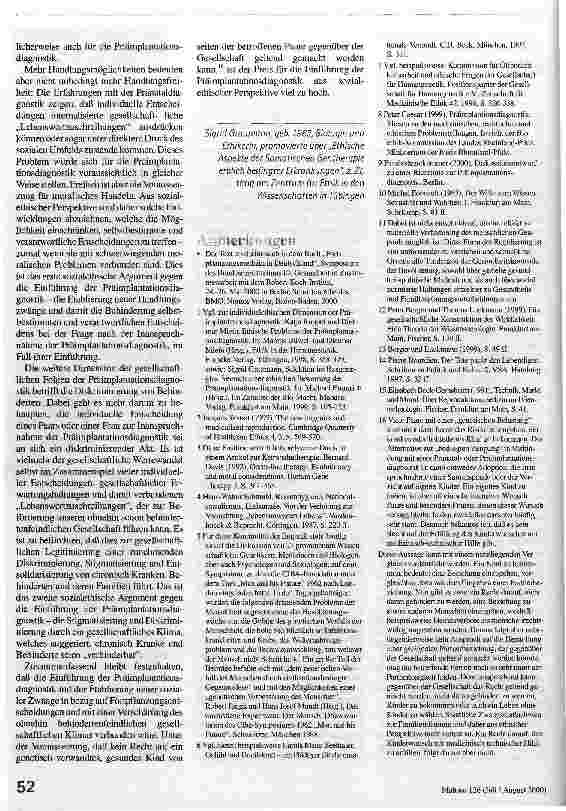 Vorschauseite 4: Neue Eugenik? Gesellschaftliche Folgen der Präimplantationsdiagnostik
