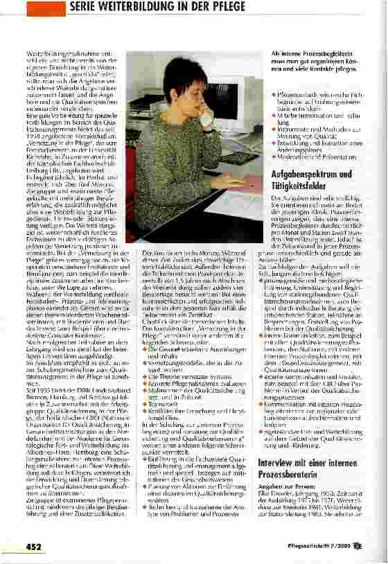 Vorschauseite 2: Qualitätsmanagement im Blickpunkt