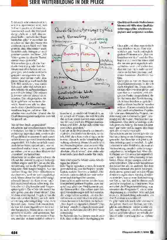 Vorschauseite 4: Qualitätsmanagement im Blickpunkt