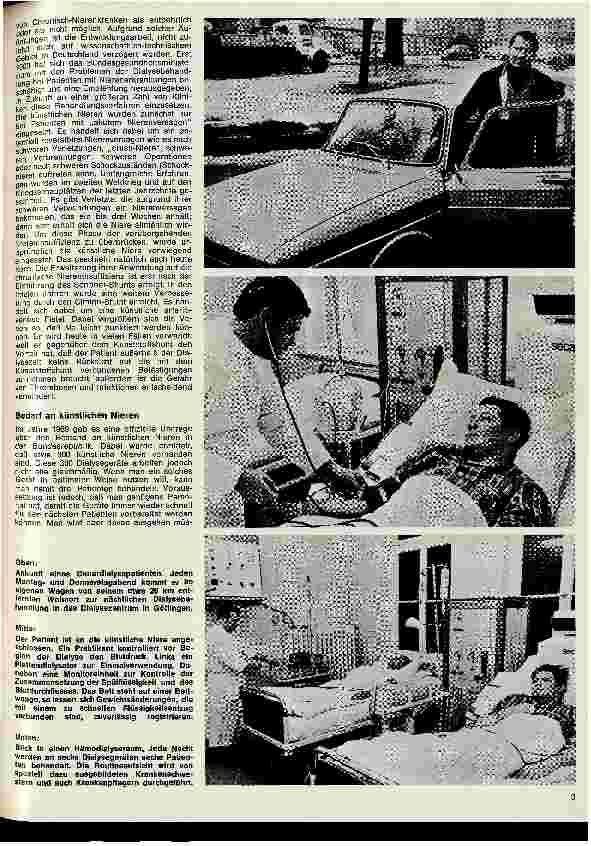 Vorschauseite 2: Das Dialysezentrum an der Medizinischen Klinik der Universität Göttingen