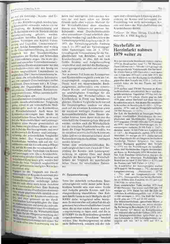 Vorschauseite 3: Die Beurteilung der Wirtschaftlichkeit der Krankenhäuser mit Hilfe der modernen Kostenund Leistungsrechnung